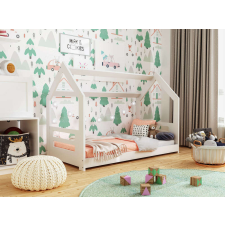 Házi fenyő gyerekágy D2B/fehér gyermekágy