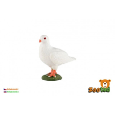  Házi galamb figura 6cm tasakban játékfigura