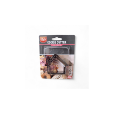  Házikó alakú fém sütikiszúró készlet 3 részes sütés és főzés