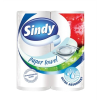  Háztartási papírtörlő, 2 rétegű, 2 tekercses, "Sindy"