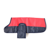 HB 048 Béleletlen kültéri kutyatakaró piros / kék 55 cm Kutya ruházat esőkabát