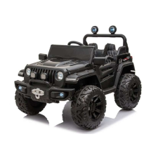 HC8988 Jeep lakk fekete 4 motoros 12V Elektromos kisautó 7517 elektromos járgány