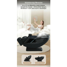 HC Home Fitness HC Home Lifestyle L39MAX Masszázsfotel fehér színben masszázsfotel