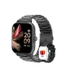 HD okos sportóra – Fekete ötvözet szíjjal QC8431496-5