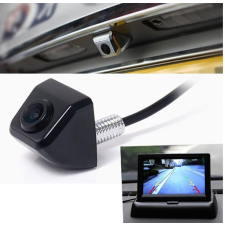 HD Tolatókamera + vízálló AV-BG980/8LED BK tolatókamera, tolatóradar