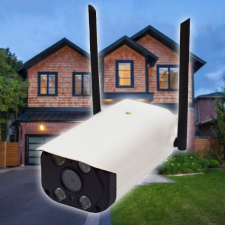  HD WiFi éjjellátó, vízálló biztonsági IP kamera / vezeték nélküli, 3MP megfigyelő kamera