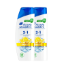 Head&Shoulders Head & Shoulders Citrus Fresh 2az1-ben korpásodás elleni sampon zsíros hajra (2x330 ml)