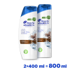 Head&Shoulders Head & Shoulders Kávés Hajhullás elleni Sampon 2x400 ml