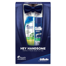 Head Head &amp; Shoulders+Gillette ajándékcsomag (sampon&amp;borotva zselé) kozmetikai ajándékcsomag