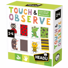Headu Érintsd meg és fedezd fel! szenzoros kirakó gyerekeknek (MU57557) puzzle, kirakós