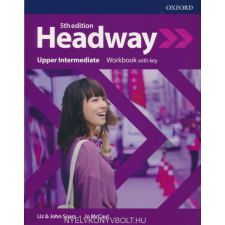 HEADWAY 5TH UPPER-INTER WB WITH KEY nyelvkönyv, szótár