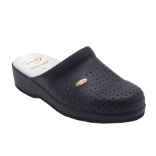 Health And Fashion Shoes Scholl Clog Back Guard Unisex Klumpa-Sötétkék 35-46 női papucs