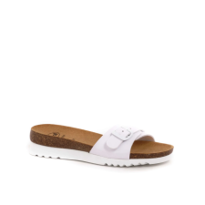 Health And Fashion Shoes Scholl Ginni fehér 39 -Női Papucs női papucs
