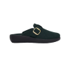 Health And Fashion Shoes Scholl Nilla Buckle Sötétzöld Női papucs 38