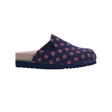 Health And Fashion Shoes Scholl Poppy Ela Sötétkék/Pink Női papucs 38 női papucs