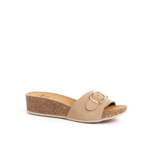Health And Fashion Shoes Scholl Rapallo Buckle bézs 37 -Női Papucs női papucs