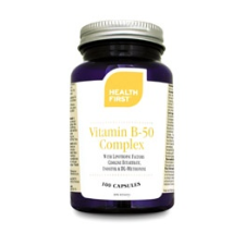 Health First B50 Complex 50-es keverék B vitaminokból, 100 db ka gyógyhatású készítmény