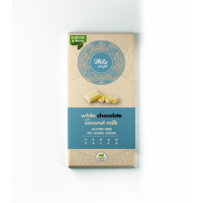 Health market white delight kókusztejes fehércsokoládé édesítőszerekkel 80 g csokoládé és édesség