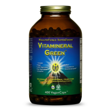 HealthForce Vitamineral Green™, 400 növényi kapszula vitamin és táplálékkiegészítő