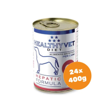 Healthy Vet Diet Dog Hepatic - máj támogatására felnőtt kutyáknak 24x400g kutyaeledel