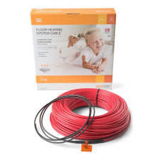 HEATCOM Heating cable 6 mm  10W/m - 28,0 m fűtőkábel építőanyag