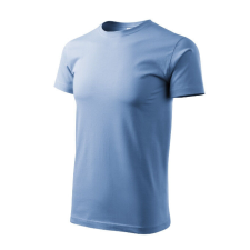 Heavy New póló unisex égszínkék M férfi póló