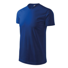  Heavy V-neck póló unisex királykék 3XL