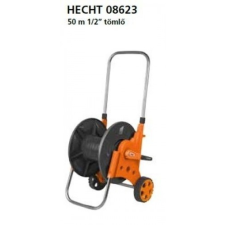 Hecht 08623 Tömlokocsi 1/2" 50m (tömlo nélkül) kültéri világítás