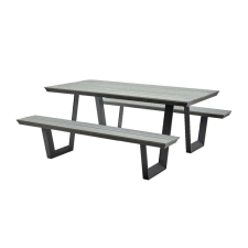  Hecht Kerti Sörpad - Hecht Belize Grey kerti bútor