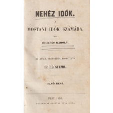 Heckenast Gusztáv Nehéz idők I-III. antikvárium - használt könyv