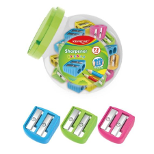 Hegyező 2 lyukú 72 db/display Keyroad Easy-sharp vegyes színek hegyező