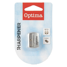 Hegyező OPTIMA fém 1 lyukú 1db/bliszter hegyező
