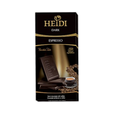 Heidi táblás étcsokoládé espresso - 80 csokoládé és édesség