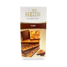 Heidi táblás étcsokoládé florentine - 100g csokoládé és édesség