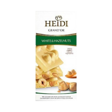 Heidi táblás fehércsokoládé egészmogyoró - 100g csokoládé és édesség