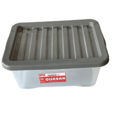  Heidrun Quasar Átlátszó Tároló doboz  18L 43x33x18cm tetővel bútor