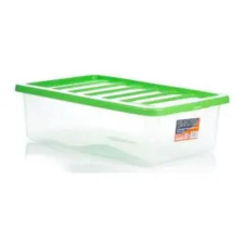  Heidrun Quasar Átlátszó Tároló doboz  40L 80x40x18cm tetővel bútor