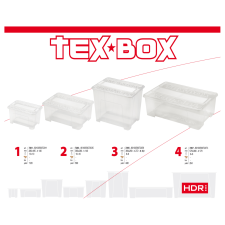 heidrun TEX BOX TÁROLÓDOBOZ, TETŐVEL 38X28X14CM papírárú, csomagoló és tárolóeszköz