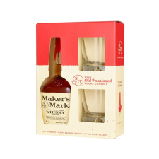 Heinemann Makers Mark whisky 0,7L 45% + 2db pohár DD whisky