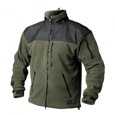 HELIKON-TEX Classic Army Fleece Jacket - Olive Green/Black