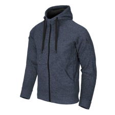 HELIKON-TEX Covert Tactical Hoodie FullZip - Blue Melange munkaruha