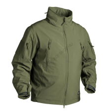 HELIKON-TEX GUNFIGHTER Jacket - Shark Skin Windblocker - Olive Green munkaruha