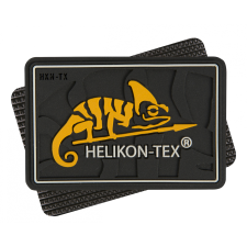 HELIKON-TEX Logo Tépőzáras Patch - Black vadász és íjász felszerelés