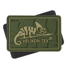 HELIKON-TEX Logo Tépőzáras Patch - Olive Green vadász és íjász felszerelés