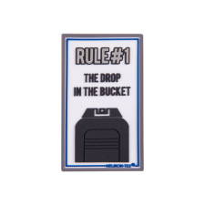 HELIKON-TEX Rule1 Patch - PVC - White munkaruha
