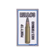 HELIKON-TEX Rule3 Patch - PVC - White munkaruha