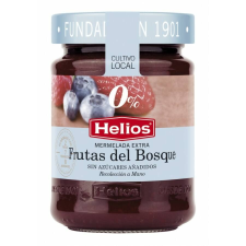Helios Erdei gyümölcsös extradzsem édesítőszerrel 280 g diabetikus termék