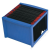 HELIT Függőmappa tároló, műanyag, HELIT, kék (INH6110034)