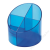HELIT Írószertartó 4 részes HELIT Economy áttetsző kék (INH6390230)