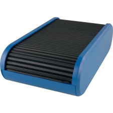 HELIT Linear 300db-os, rolós, fekvő névjegytartó kék-fekete (H6218093) névjegytartó